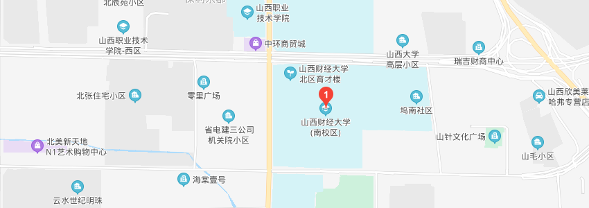 山西财经大学学校地图